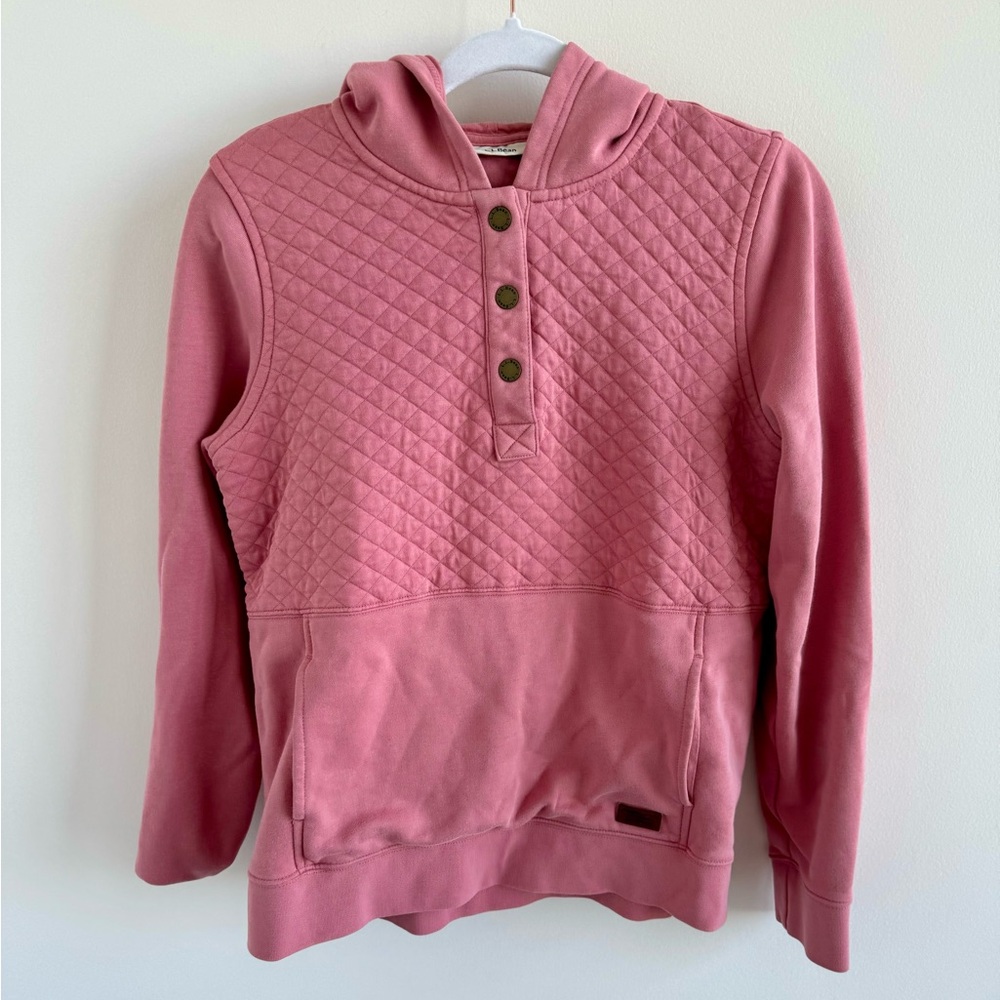 Pink LL Bean Hoodie S